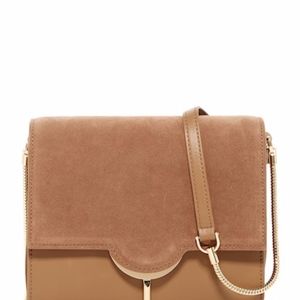 Vince Camuto Camel color Zana shoulder bag